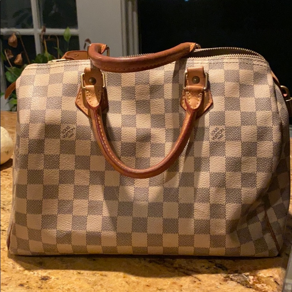 COPY - Louis Vuitton LV speedy azur damier 30